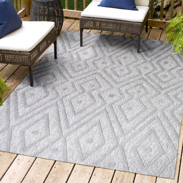 Balansat Moroccan Diamond Indoor/outdoor Area Rug